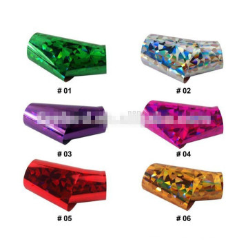 Jolies ongles à ongles brillant à ongles en forme d&#39;autocollant bling nail art